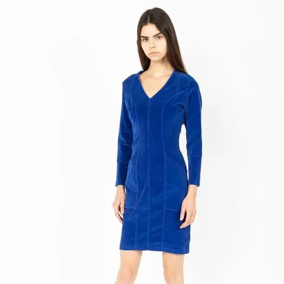 Prairie Underground - Fuzzbox Dress - M - Cobalt - Picture 1 of 6